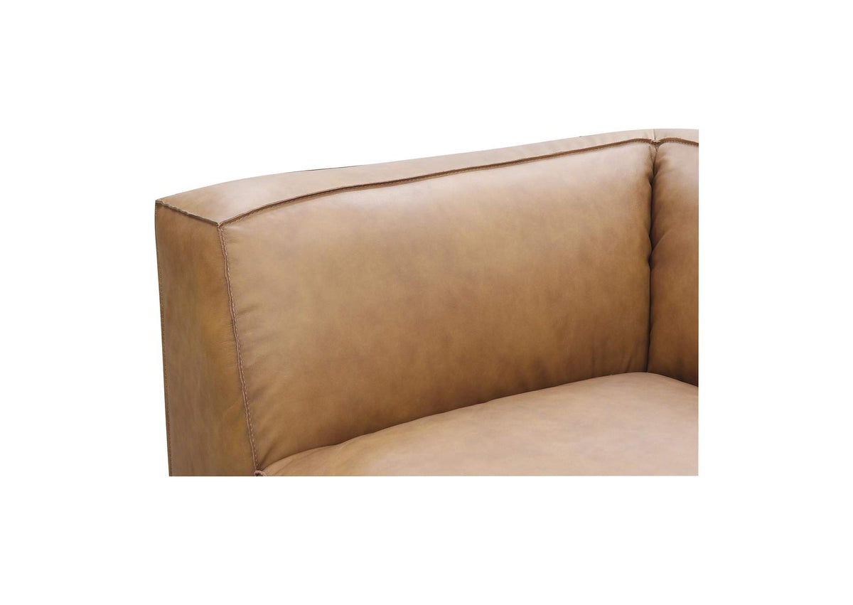XQ-1005-40 Form Lounge Modular Sectional Sonoran Tan Leather