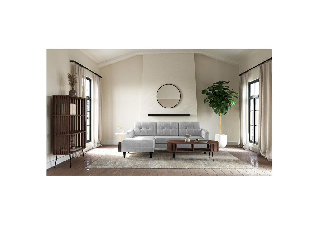 YC-1024-21 Henrich Bookshelf Light Brown