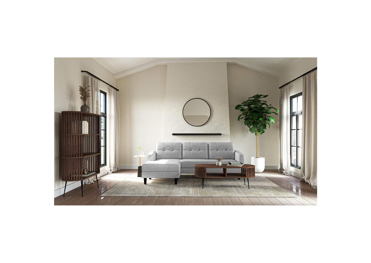 YC-1024-21 Henrich Bookshelf Light Brown
