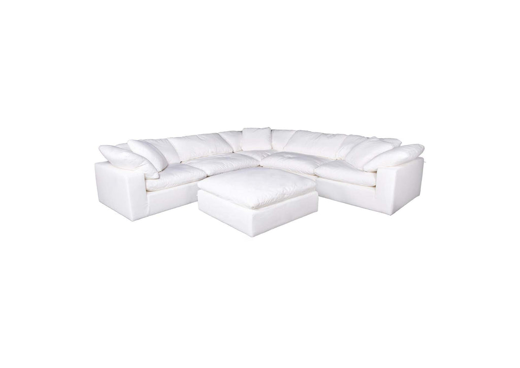 YJ-1001-05 Clay Slipper Chair Cream White