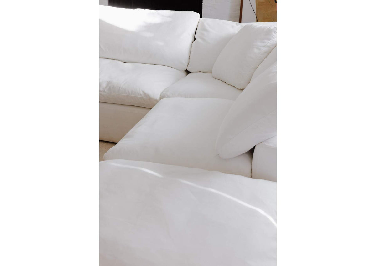 YJ-1001-05 Clay Slipper Chair Cream White
