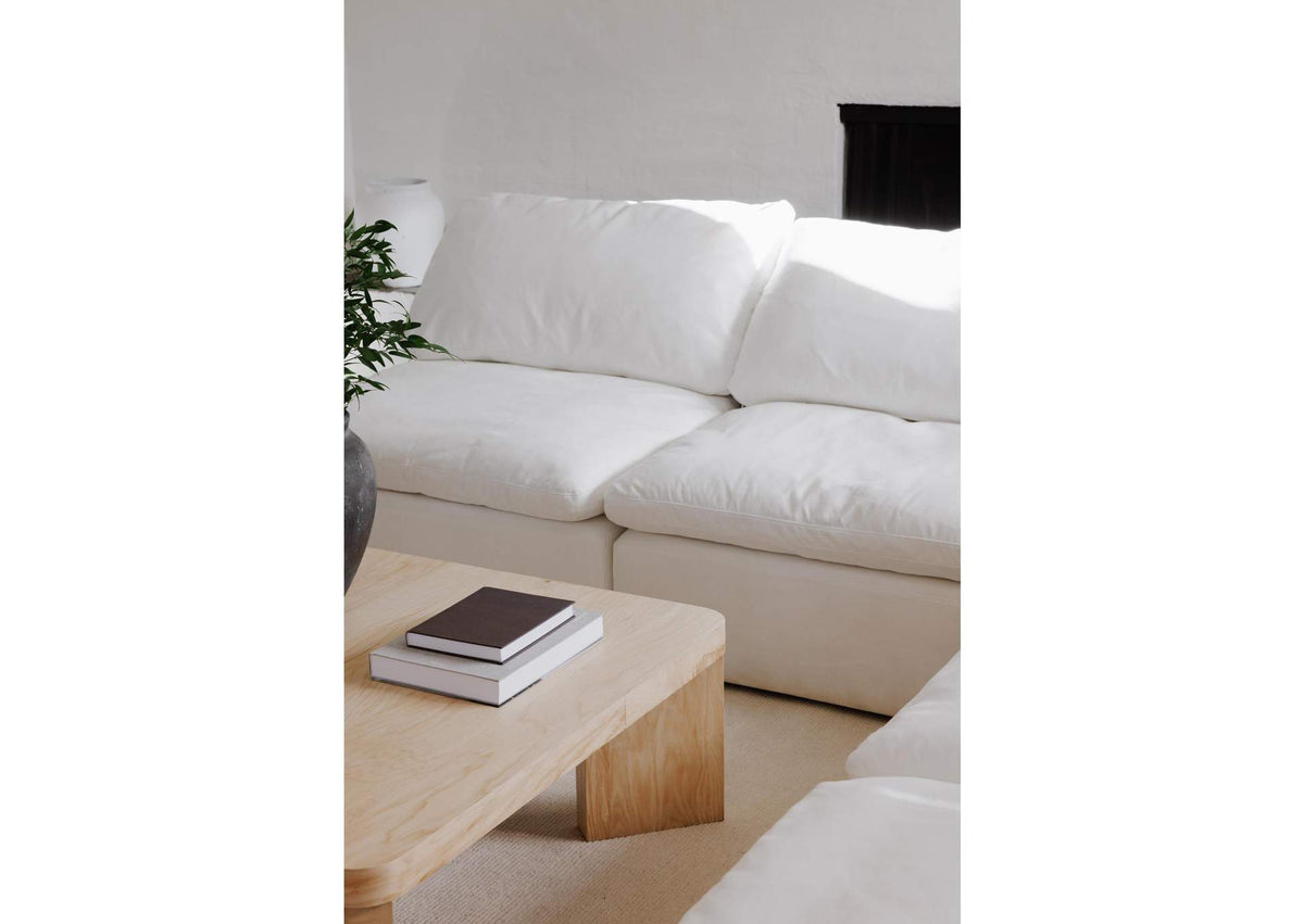 YJ-1001-05 Clay Slipper Chair Cream White