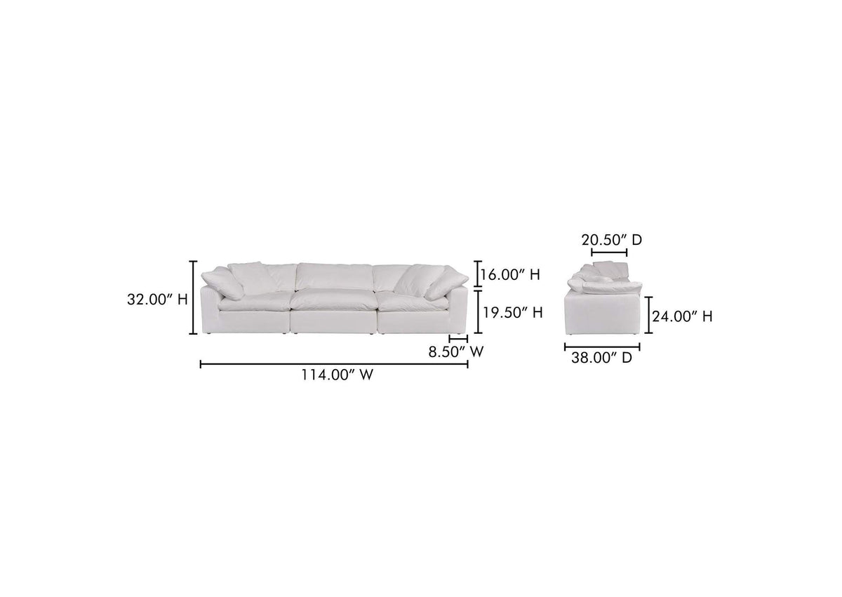 YJ-1027-05 Terra Modular Sofa Cream White